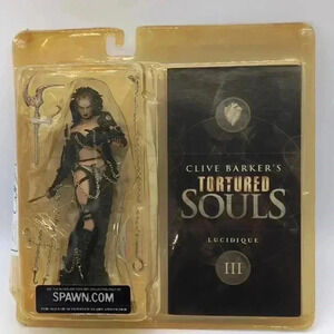 Signed Clive Barker Tortured Souls action figure 3 Lucidique The Avenger